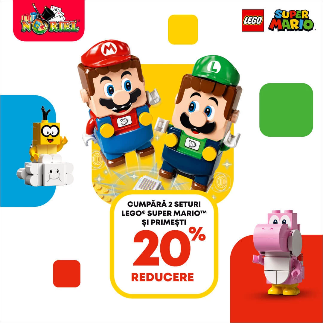 Ofertă LEGO® Super Mario la Noriel